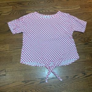 Vineyard Vines Tie Front Tee